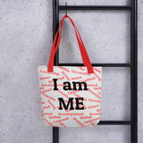 I Am ME Tote Bag - Lt. Grey