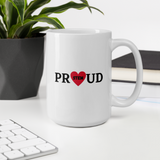 Proud w/ STEM in Heart Mug