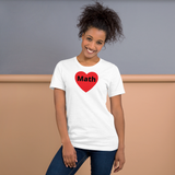 Math in Heart T-Shirts - Light
