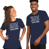 Strong Woman Love Dark T-Shirts