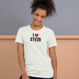 I Heart STEM w/ Molecule T-Shirts - Light