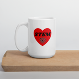 STEM in Heart w/ Molecule Mug