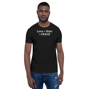 Love Greater Than T-Shirts - Dark