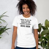Strong Woman Hug Light T-Shirts