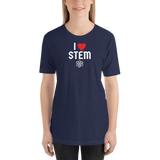 I Heart STEM w/ Molecule T-Shirts - Dark