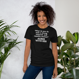 Strong Woman Agree Dark T-Shirts
