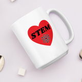 STEM in Heart w/ Molecule Mug
